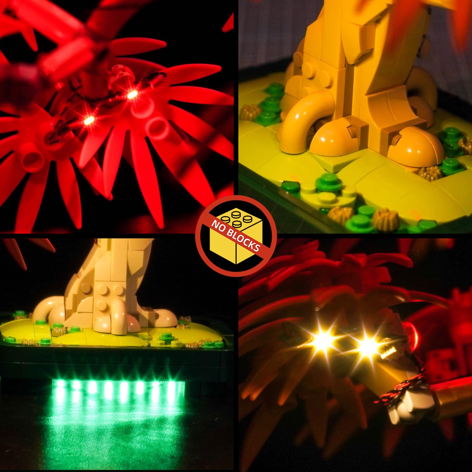Amazon.com: BrickBling Light Compatible with Lego Japanese Red